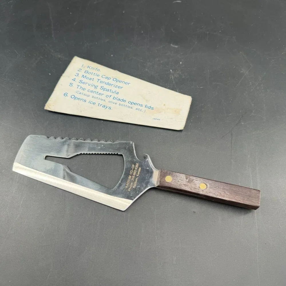 Vintage Klever Kleever Meat Cleaver Multi-Purpose Tool 11